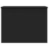 vidaXL Skrzynia, czarna, 60x42x46 cm, materiał drewnopochodny