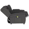 vidaXL Rozkładany fotel masujący z uchwytem, 4-os., ciemnoszary