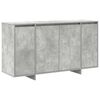 vidaXL Bufet Betonowy szary 135 x 41 x 75 cm Materiał drewnopochodny