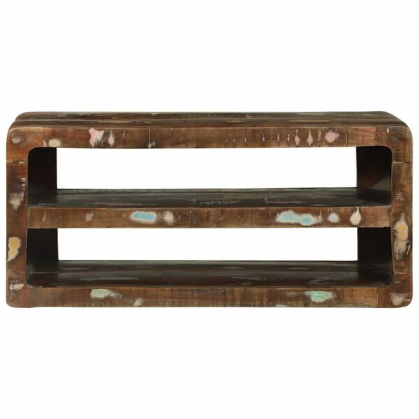 vidaXL Szafka pod telewizor 80 x 32 x 36 cm Lite drewno z odzysku