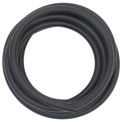 vidaXL Hybrydowy wąż pneumatyczny, czarny, 0,6", 5 m, guma i PVC