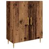 vidaXL Highboard Montowane na ścianie Stare drewno 69,5 x 34 x 180 cm