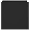 vidaXL Szafka nocna, czarna, 45x50x50 cm, materiał drewnopochodny
