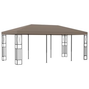 vidaXL Altana, 6 x 3 m, kolor taupe, tkanina