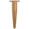 vidaXL Nogi Stojące 2 szt. złoty 98 x 40 mm Żelazo