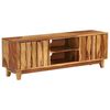 vidaXL Szafka pod telewizor, lite drewno akacjowe, 118 x 30 x 40 cm