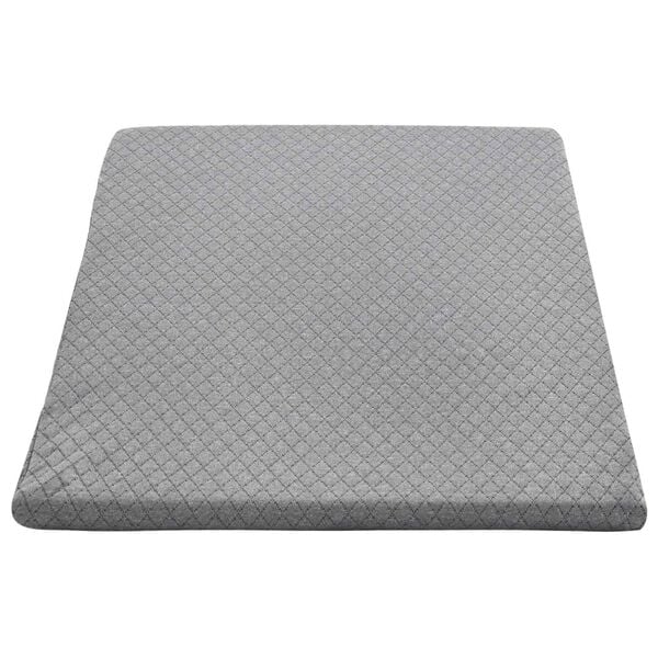 vidaXL Poduszka na nogi Gładki Szary