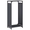 vidaXL Stojak na drewno opałowe 44x28x90 cm Stal walcowana na zimno