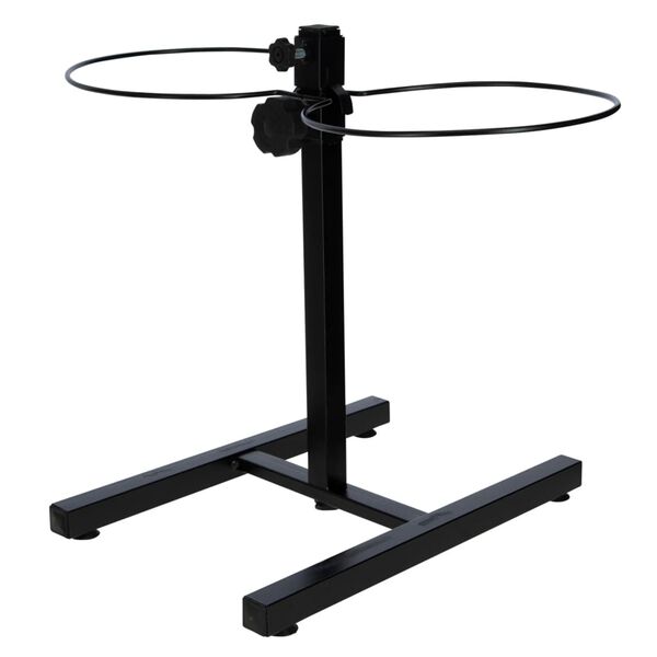 Kerbl Miski dla zwierzaka z czarnym stojakiem, 2x2,8 L, 43 cm