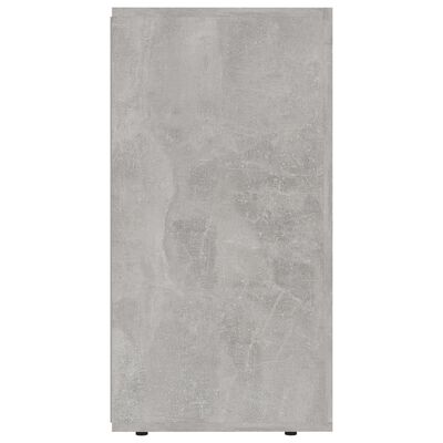 vidaXL Komoda, szarość betonu, 120x36x69 cm, płyta wiórowa