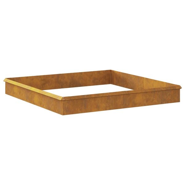 vidaXL Płoty ślimakowe 12 pcs Rdzawy