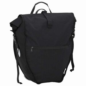 vidaXL Torba rowerowa Czarny 32,5 x 17 x 57 cm Poliester