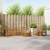 vidaXL Zestawy sof 7 pcs Naturalny Lite Drewno Akacji