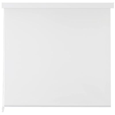 vidaXL Roleta prysznicowa 100 x 240 cm, biała