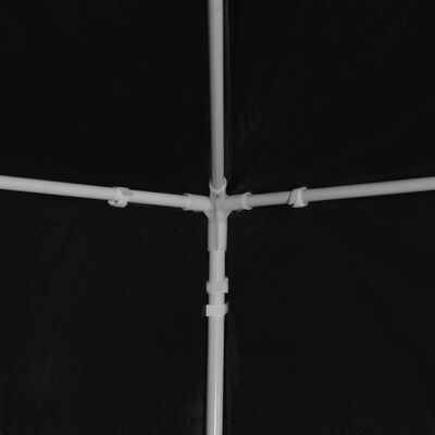 vidaXL Namiot imprezowy, 3 x 6 m, antracytowy