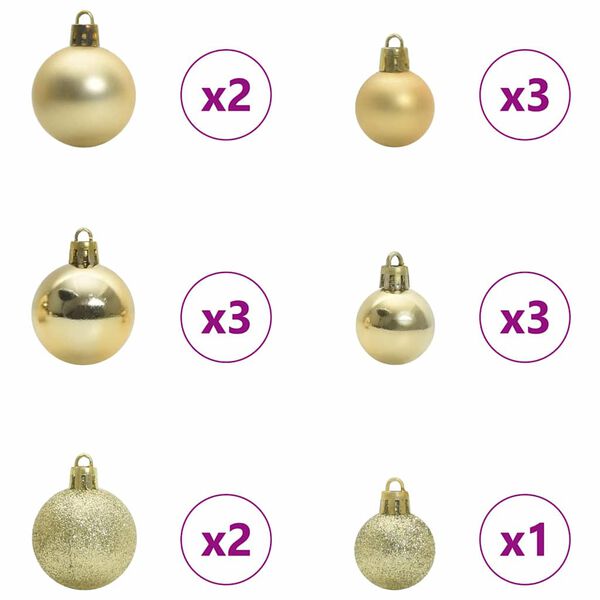 vidaXL Szczupła Choinka Zielony 150 cm PVC i lite drewno sosnowe