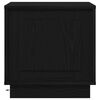 vidaXL Szafka Nocna Czarny 44 x 34,5 x 45 cm Materiał drewnopochodny