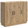 vidaXL Bufet Dąb artisan 89 x 34,5 x 77 cm Drewno inżynieryjne