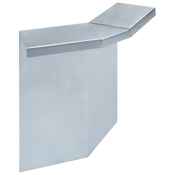 vidaXL Łączenia do ogrodzenia przeciw ślimakom, 8 szt., 10x10x25 cm