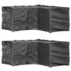 vidaXL Pokrowce L na meble ogrodowe, 2 szt., 16 oczek, 215x215x90 cm
