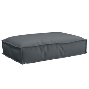 vidaXL Poduszka Materiał Oxford antracytowy 60 x 40 x 8 cm