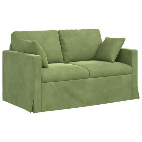 vidaXL Sofa Jasnozielony