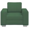 vidaXL Sofa Fotel ciemnozielona 100x77x82 cm Tkanina Corduroy