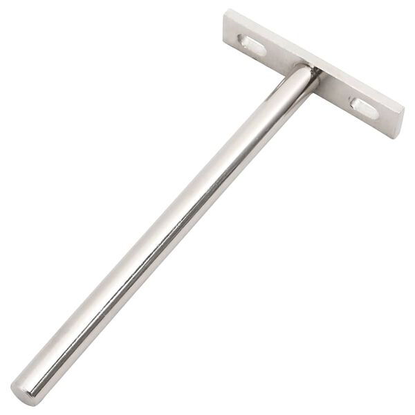 vidaXL Wsporniki p&oacute;łek pływających, 12 szt., &Oslash;10x150 mm, stal węglowa