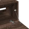 vidaXL Szafka pod umywalkę, brązowy dąb, 40x37x59 cm