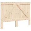 vidaXL Wezgłowie ł&oacute;żka, 140x104 cm, lite drewno sosnowe