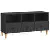 vidaXL Szafka pod telewizor Czarny 102 x 34,5 x 50 cm