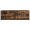 vidaXL Szafka RTV Dąb wędzony 80x31x25,5 cm Drewno klejone