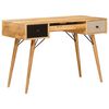 vidaXL Biurko do pisania Brązowy 110 x 55 x 76 cm Drewno z mango