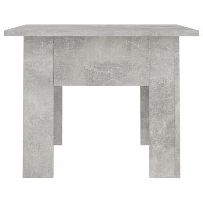 vidaXL Stolik kawowy, szarość betonu, 55x55x42 cm, płyta wiórowa