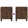 vidaXL Szafka Nocna orzech włoski 50 x 33 x 60 cm Lite drewno akacjowe