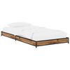 vidaXL Ramka ł&oacute;żka Stare drewno 80 x 200 cm Drewno inżynieryjne