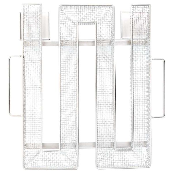 vidaXL Generator zimnego dymu, czworokątny, 22,5 cm, stal nierdzewna