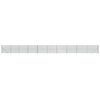vidaXL Ogrodzenie z siatki, z kotwami, zielone, 2,2x25 m