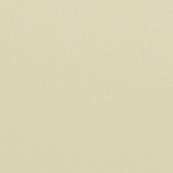 vidaXL Parawan balkonowy, kremowy, 120x500 cm, tkanina Oxford