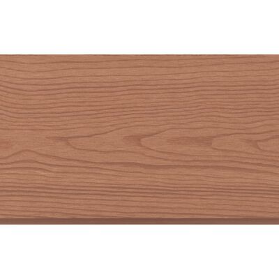 vidaXL Zamienne deski ogrodzeniowe, 9 szt., WPC, 170 cm, brązowe