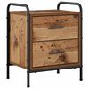 vidaXL Szafka Nocna Stare drewno 40 x 30 x 50 cm Drewno inżynieryjne