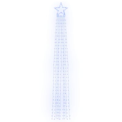 vidaXL Lampki choinkowe, 320 LED, niebieskie, 375 cm