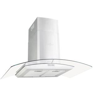 vidaXL Okap kuchenny LED, ścienny, stal nierdzewna, 90 cm, 756 m&sup3;/h