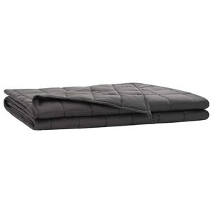 vidaXL Kołdra obciążeniowa antracytowy 200 x 220 cm 9 kg