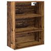 vidaXL Highboard z szufladą Stare drewno 69,5 x 32,5 x 180 cm