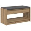 vidaXL Ławka w przedpokoju Dąb Rzemieślniczy 83 x 38 x 45 cm