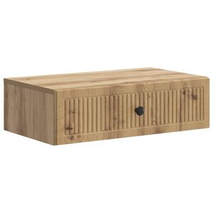 vidaXL Stolik boczny montowany na ścianie 59 x 34,5 x 17 cm