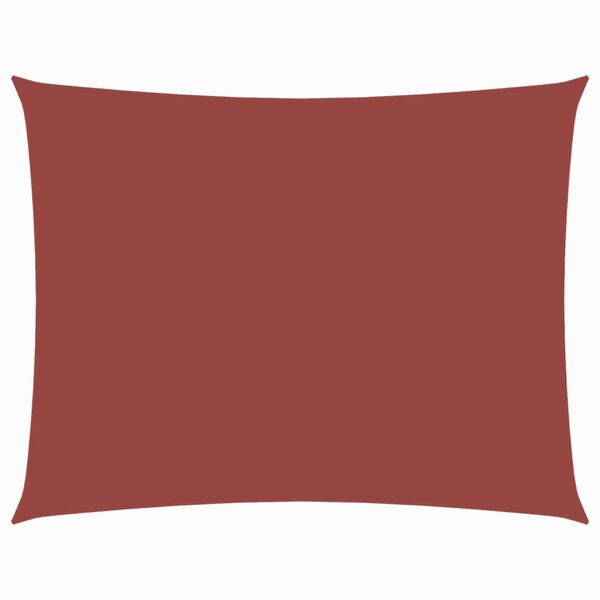 vidaXL Prostokątny żagiel ogrodowy, tkanina Oxford, 2,5x4 m, terakota