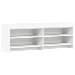 vidaXL Szafka pod telewizor 135 x 33 x 47 cm Biały Drewno inżynieryjne