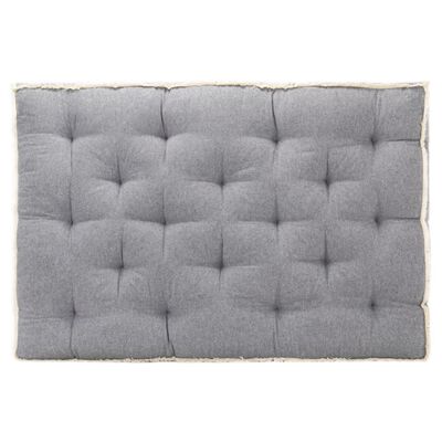 vidaXL Poduszka na sofę z palet, antracytowa, 120x80x10 cm